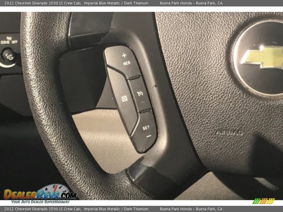 2012 Chevrolet Silverado 1500 LS Crew Cab Imperial Blue Metallic / Dark Titanium Photo #18