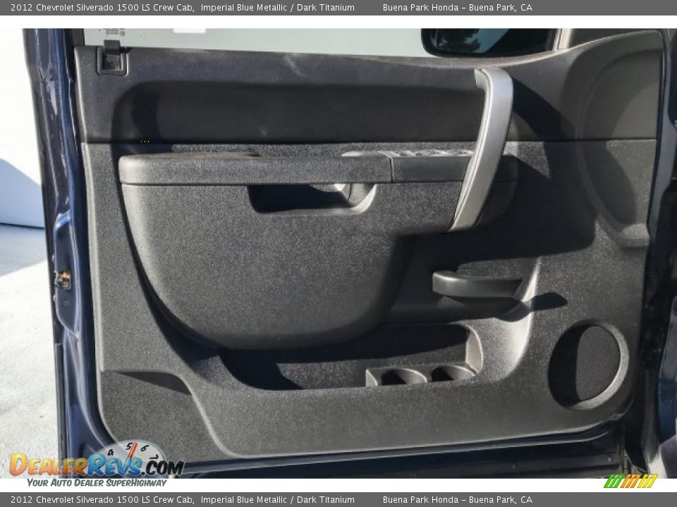 2012 Chevrolet Silverado 1500 LS Crew Cab Imperial Blue Metallic / Dark Titanium Photo #22