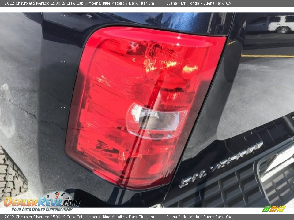 2012 Chevrolet Silverado 1500 LS Crew Cab Imperial Blue Metallic / Dark Titanium Photo #23