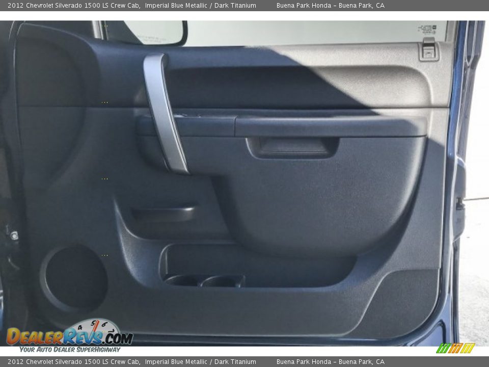 2012 Chevrolet Silverado 1500 LS Crew Cab Imperial Blue Metallic / Dark Titanium Photo #26