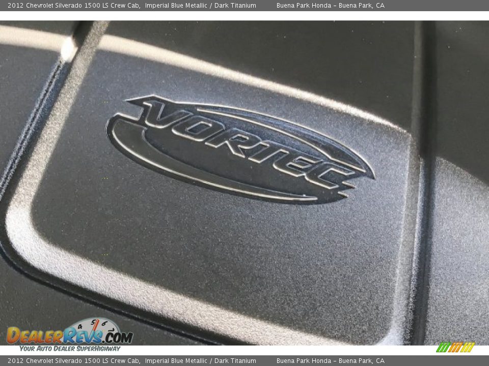 2012 Chevrolet Silverado 1500 LS Crew Cab Imperial Blue Metallic / Dark Titanium Photo #27