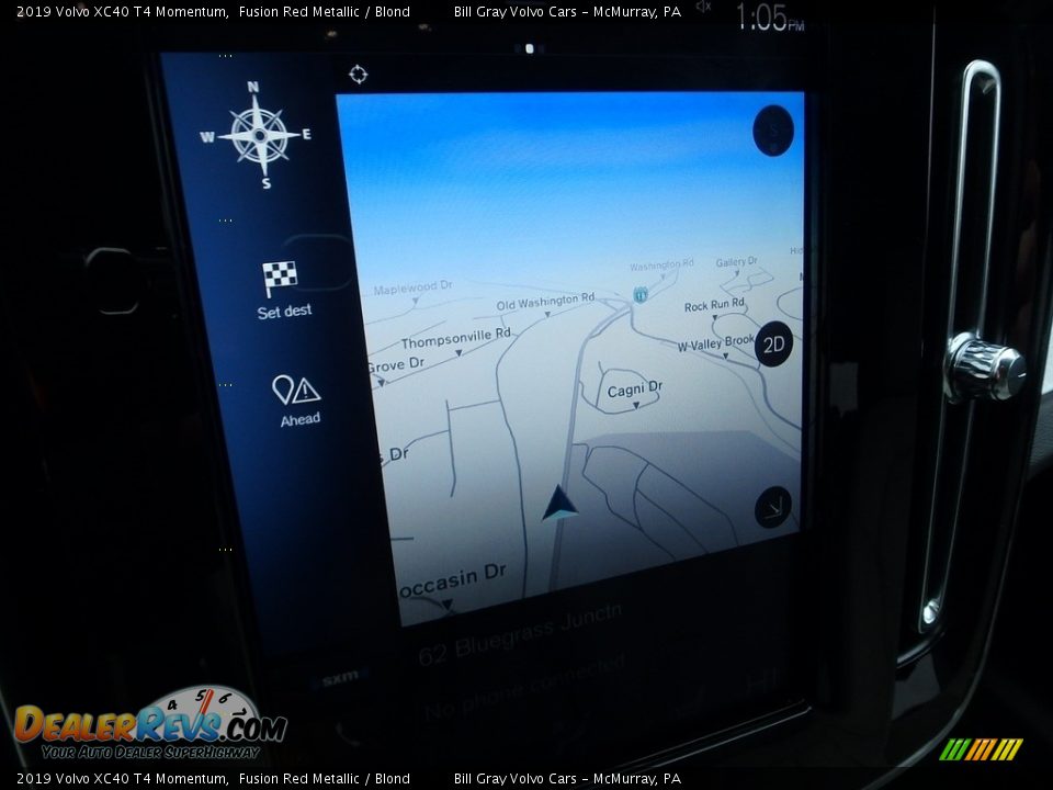 Navigation of 2019 Volvo XC40 T4 Momentum Photo #21
