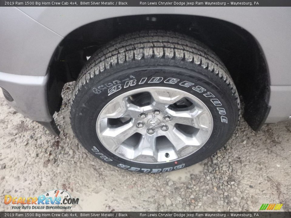 2019 Ram 1500 Big Horn Crew Cab 4x4 Billett Silver Metallic / Black Photo #2