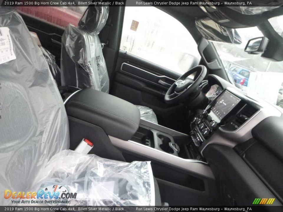 2019 Ram 1500 Big Horn Crew Cab 4x4 Billett Silver Metallic / Black Photo #10