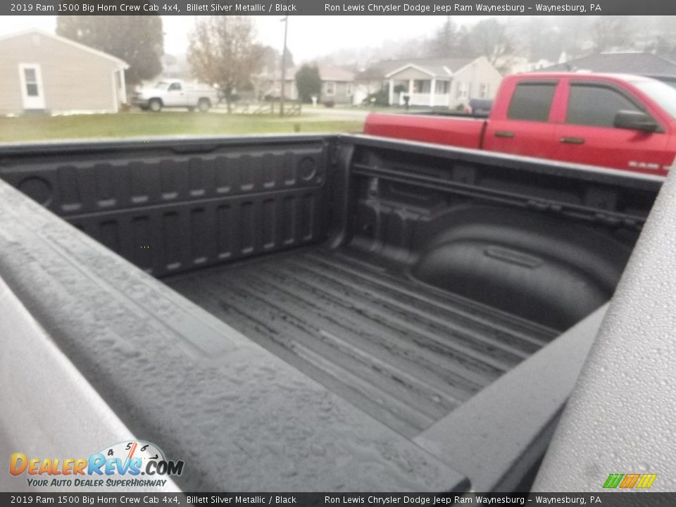 2019 Ram 1500 Big Horn Crew Cab 4x4 Billett Silver Metallic / Black Photo #12