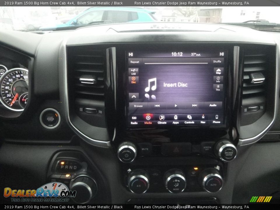 2019 Ram 1500 Big Horn Crew Cab 4x4 Billett Silver Metallic / Black Photo #16