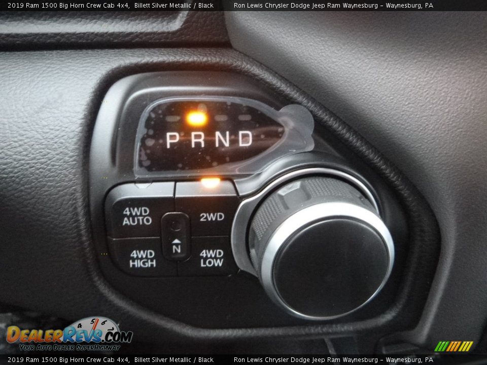 2019 Ram 1500 Big Horn Crew Cab 4x4 Billett Silver Metallic / Black Photo #20