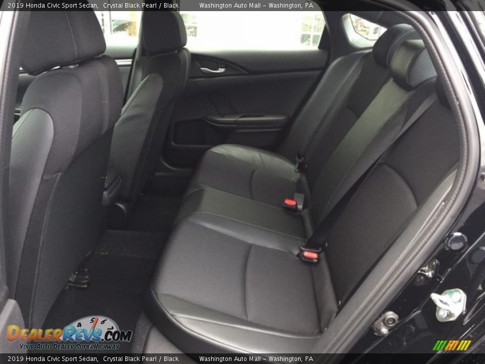 Rear Seat of 2019 Honda Civic Sport Sedan Photo #13