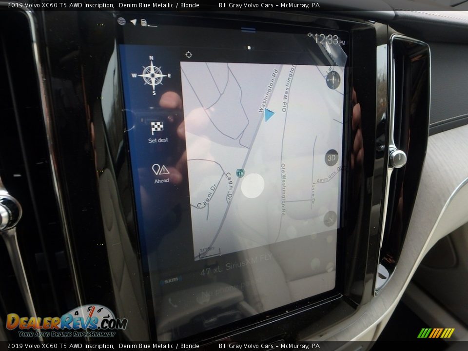 Navigation of 2019 Volvo XC60 T5 AWD Inscription Photo #13