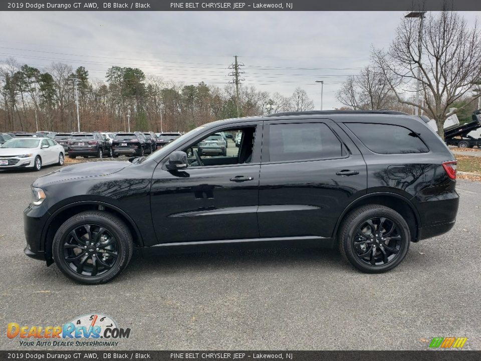 2019 Dodge Durango GT AWD DB Black / Black Photo #3