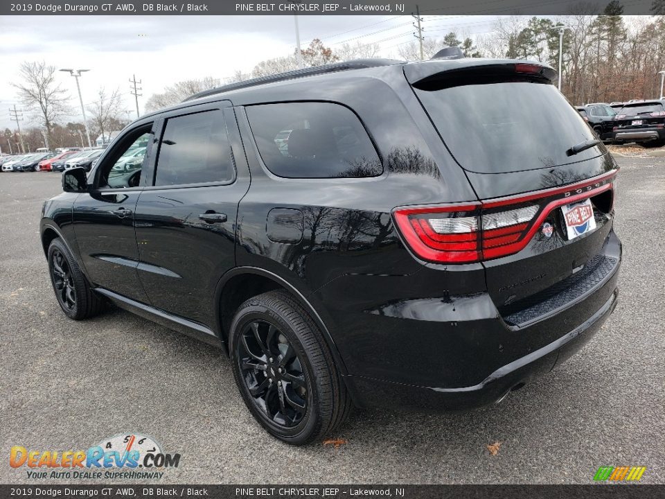 2019 Dodge Durango GT AWD DB Black / Black Photo #4