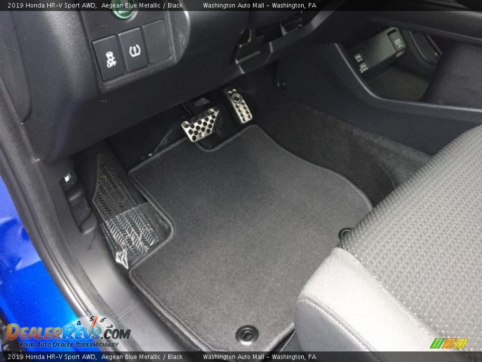 2019 Honda HR-V Sport AWD Aegean Blue Metallic / Black Photo #11