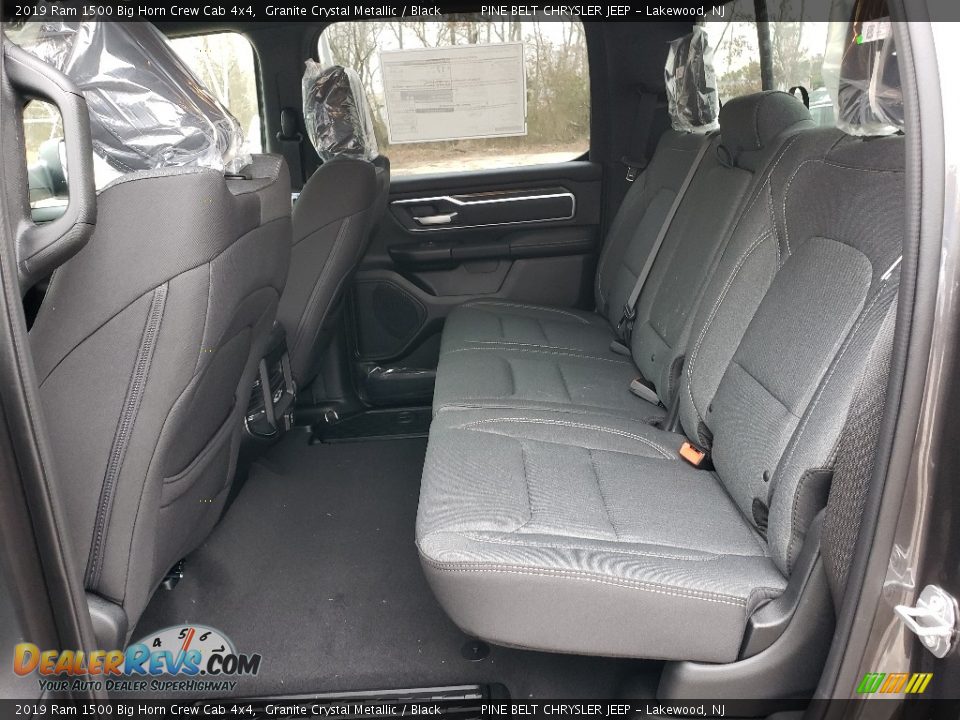 2019 Ram 1500 Big Horn Crew Cab 4x4 Granite Crystal Metallic / Black Photo #6