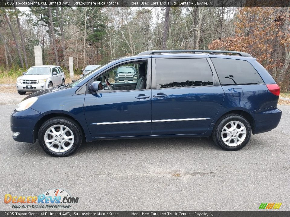 2005 Toyota Sienna XLE Limited AWD Stratosphere Mica / Stone Photo #4