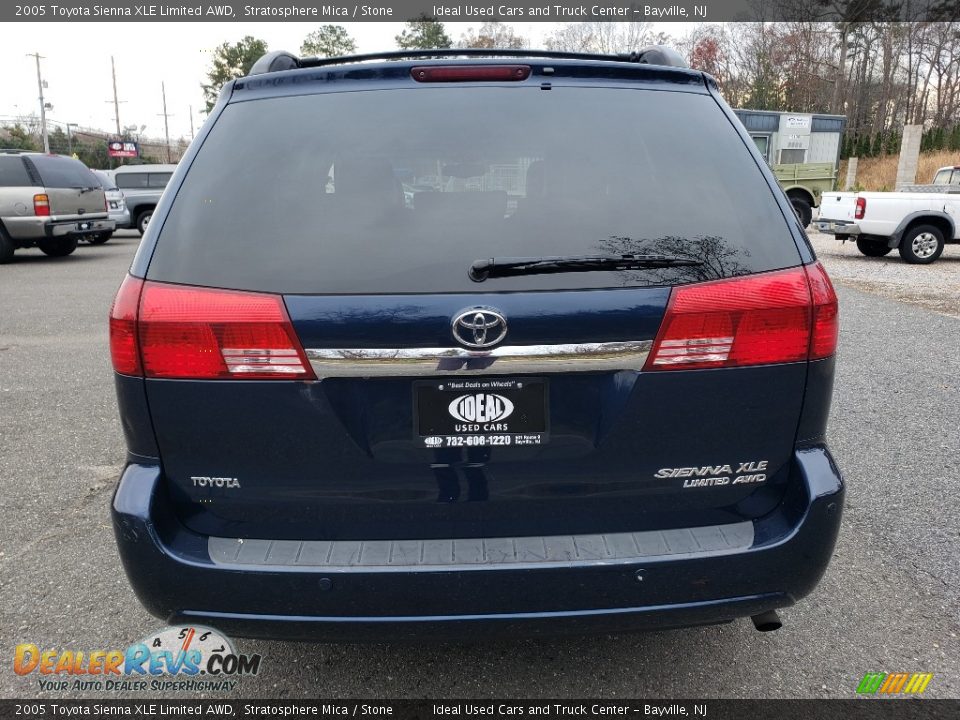 2005 Toyota Sienna XLE Limited AWD Stratosphere Mica / Stone Photo #6