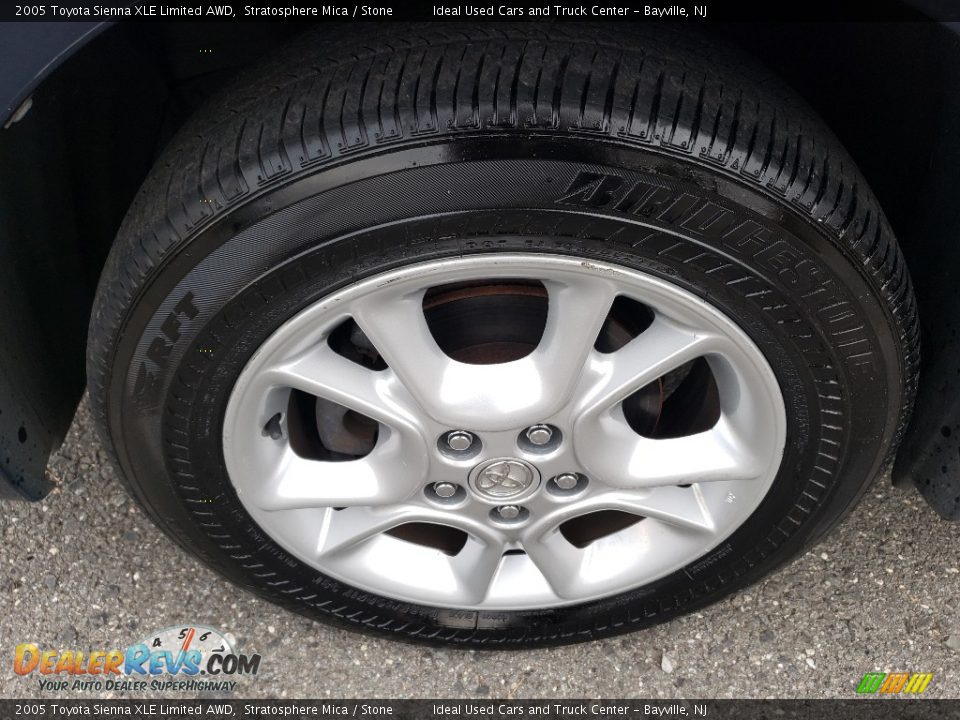 2005 Toyota Sienna XLE Limited AWD Stratosphere Mica / Stone Photo #25