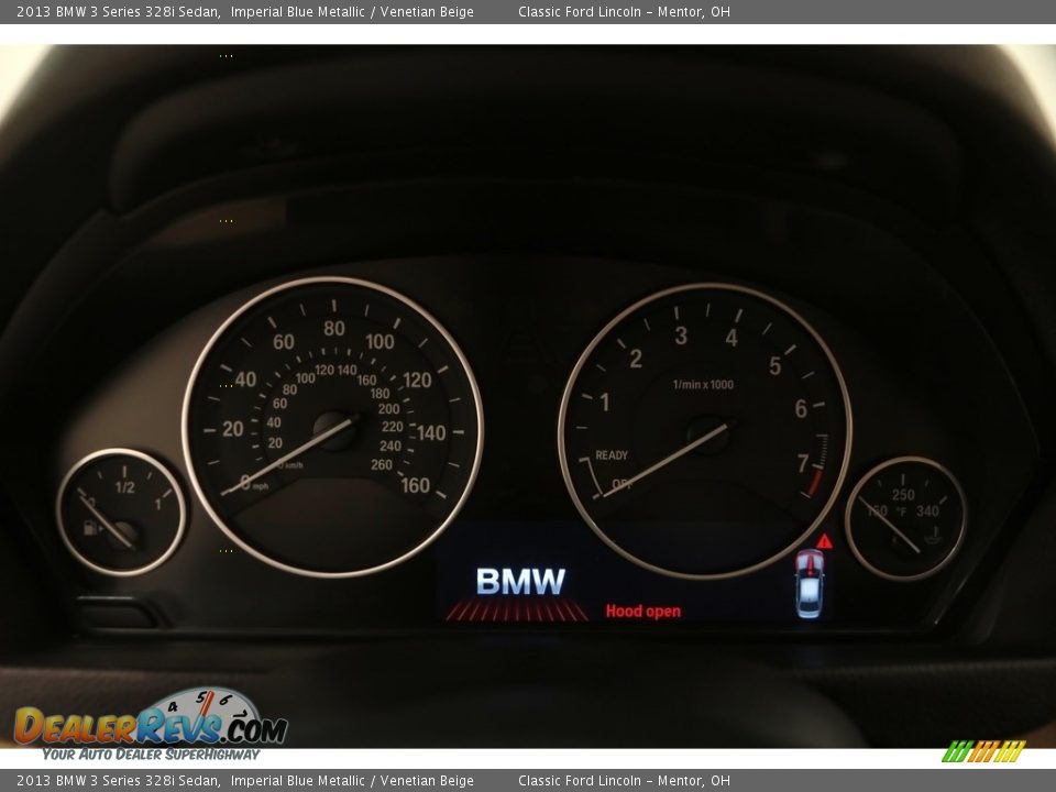 2013 BMW 3 Series 328i Sedan Imperial Blue Metallic / Venetian Beige Photo #8