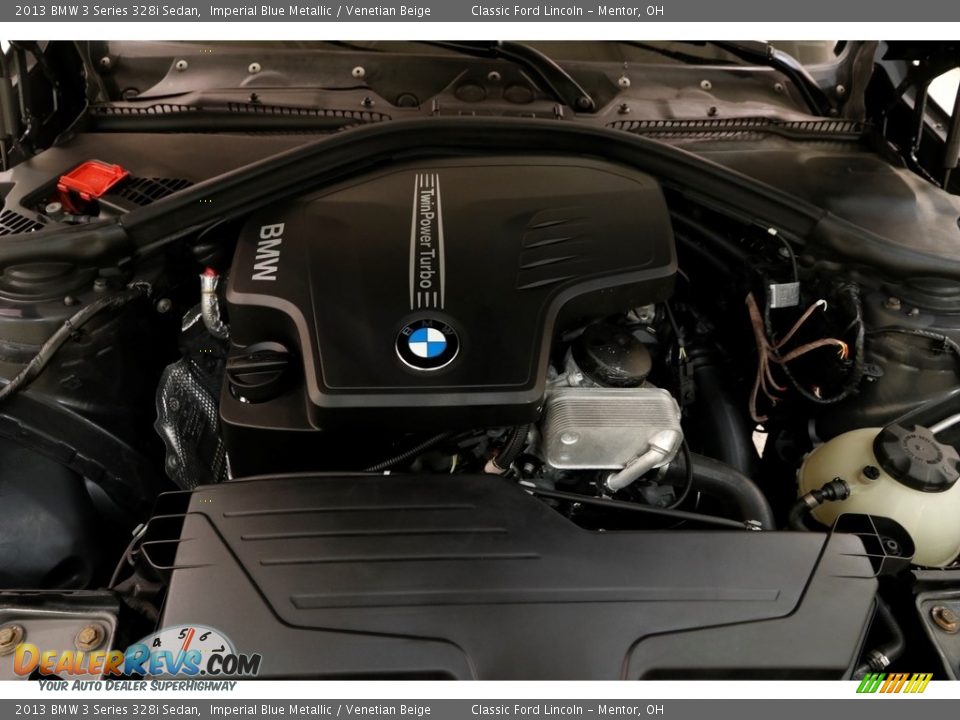 2013 BMW 3 Series 328i Sedan Imperial Blue Metallic / Venetian Beige Photo #25