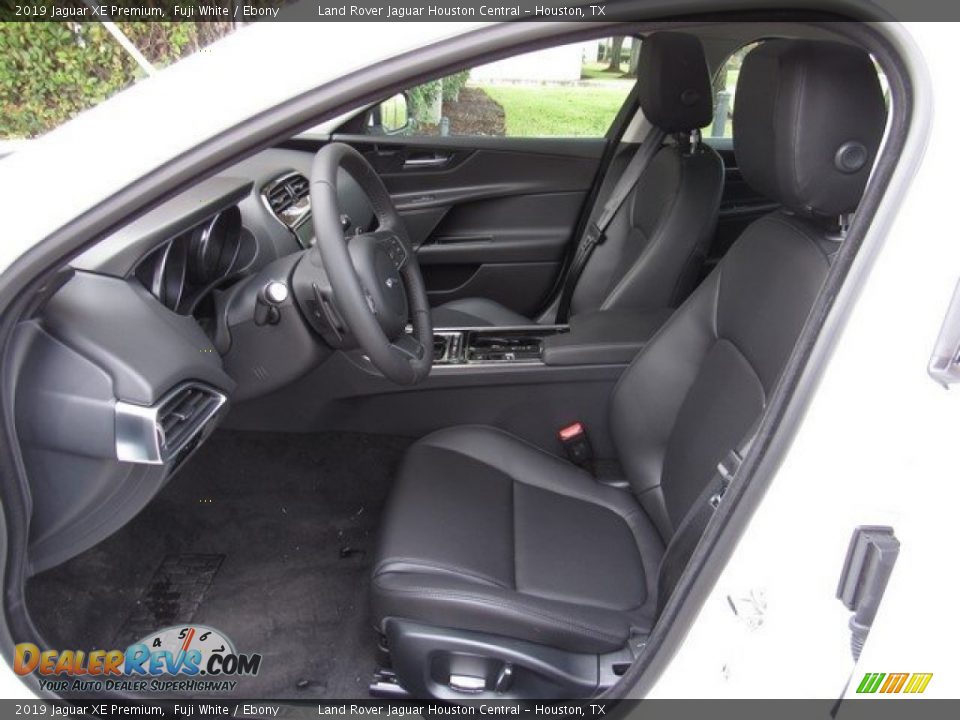 Ebony Interior - 2019 Jaguar XE Premium Photo #3