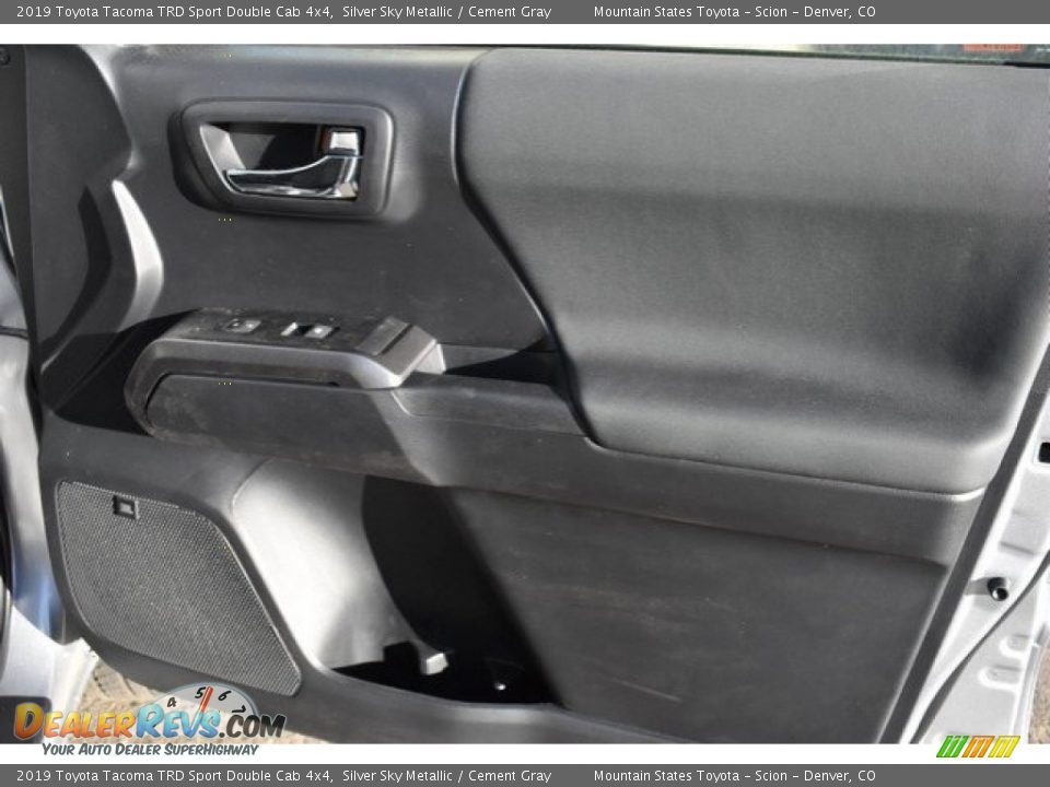 2019 Toyota Tacoma TRD Sport Double Cab 4x4 Silver Sky Metallic / Cement Gray Photo #22