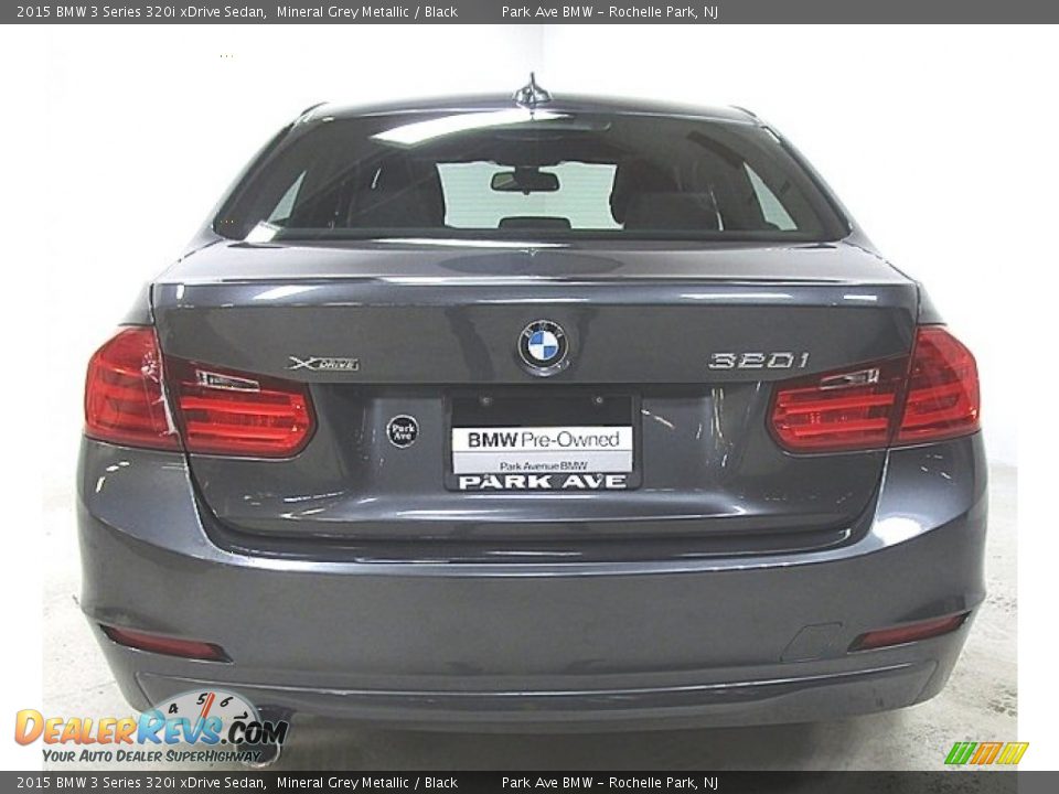 2015 BMW 3 Series 320i xDrive Sedan Mineral Grey Metallic / Black Photo #3