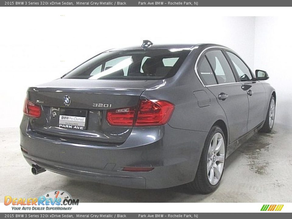 2015 BMW 3 Series 320i xDrive Sedan Mineral Grey Metallic / Black Photo #4