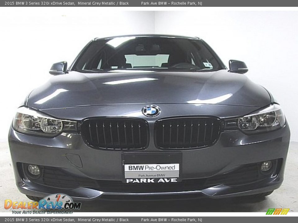 2015 BMW 3 Series 320i xDrive Sedan Mineral Grey Metallic / Black Photo #6