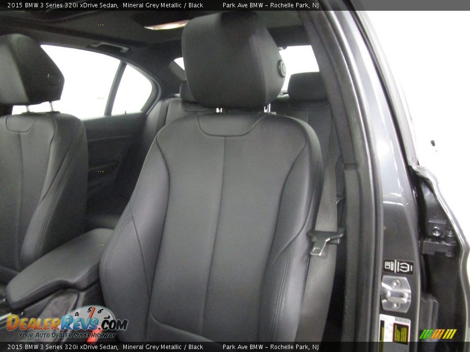 2015 BMW 3 Series 320i xDrive Sedan Mineral Grey Metallic / Black Photo #8