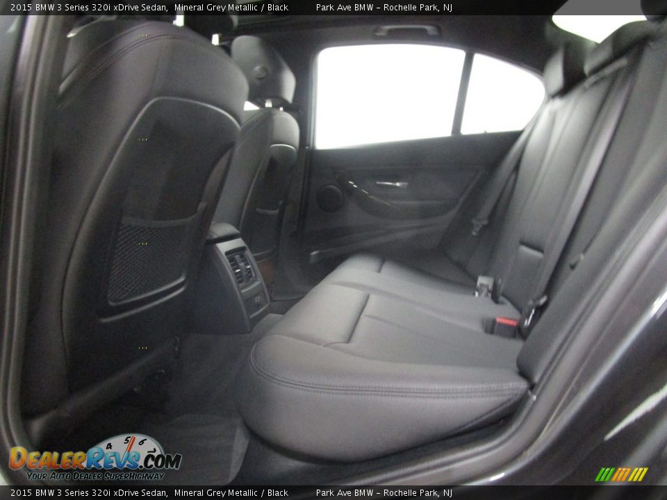 2015 BMW 3 Series 320i xDrive Sedan Mineral Grey Metallic / Black Photo #12