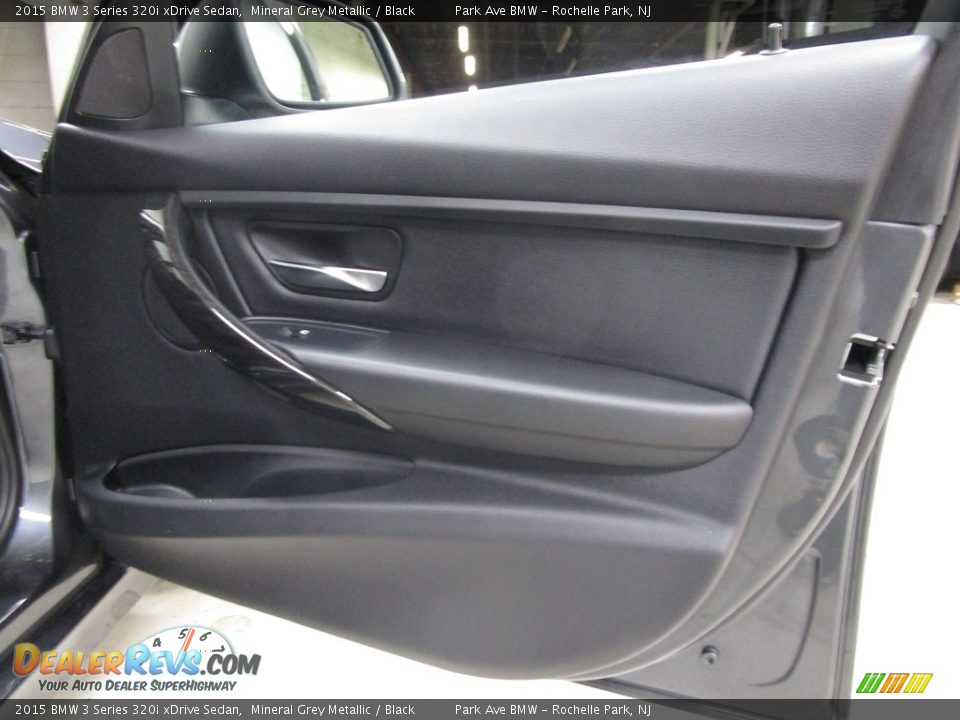 2015 BMW 3 Series 320i xDrive Sedan Mineral Grey Metallic / Black Photo #13