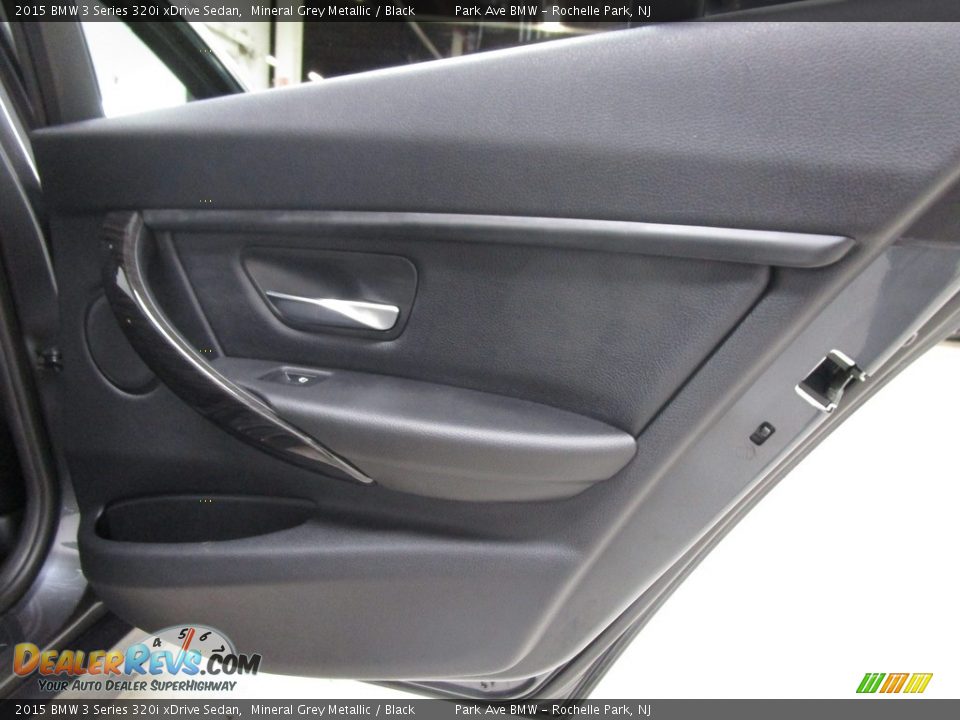 2015 BMW 3 Series 320i xDrive Sedan Mineral Grey Metallic / Black Photo #16