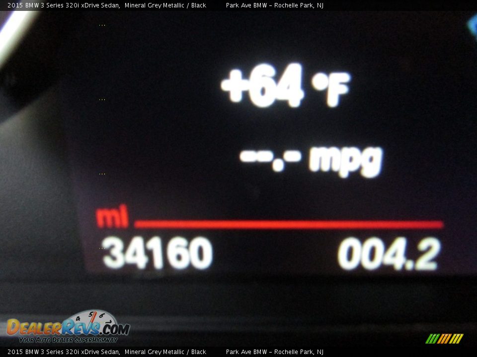 2015 BMW 3 Series 320i xDrive Sedan Mineral Grey Metallic / Black Photo #24