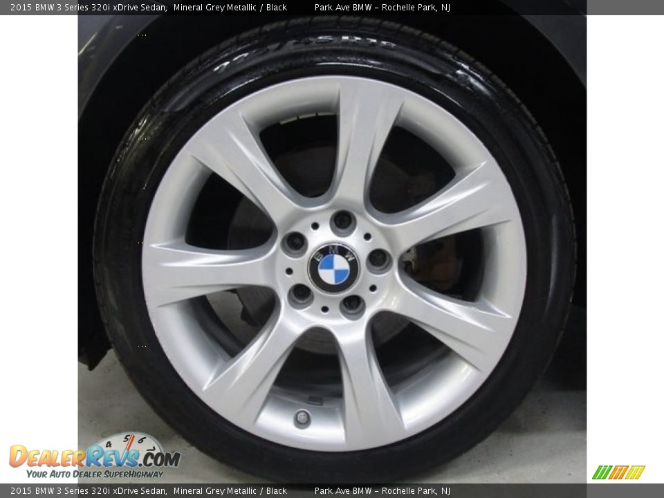 2015 BMW 3 Series 320i xDrive Sedan Mineral Grey Metallic / Black Photo #28