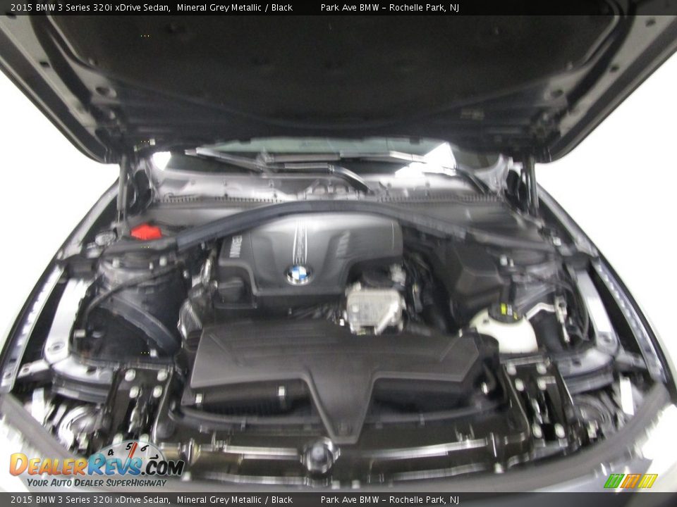 2015 BMW 3 Series 320i xDrive Sedan Mineral Grey Metallic / Black Photo #29