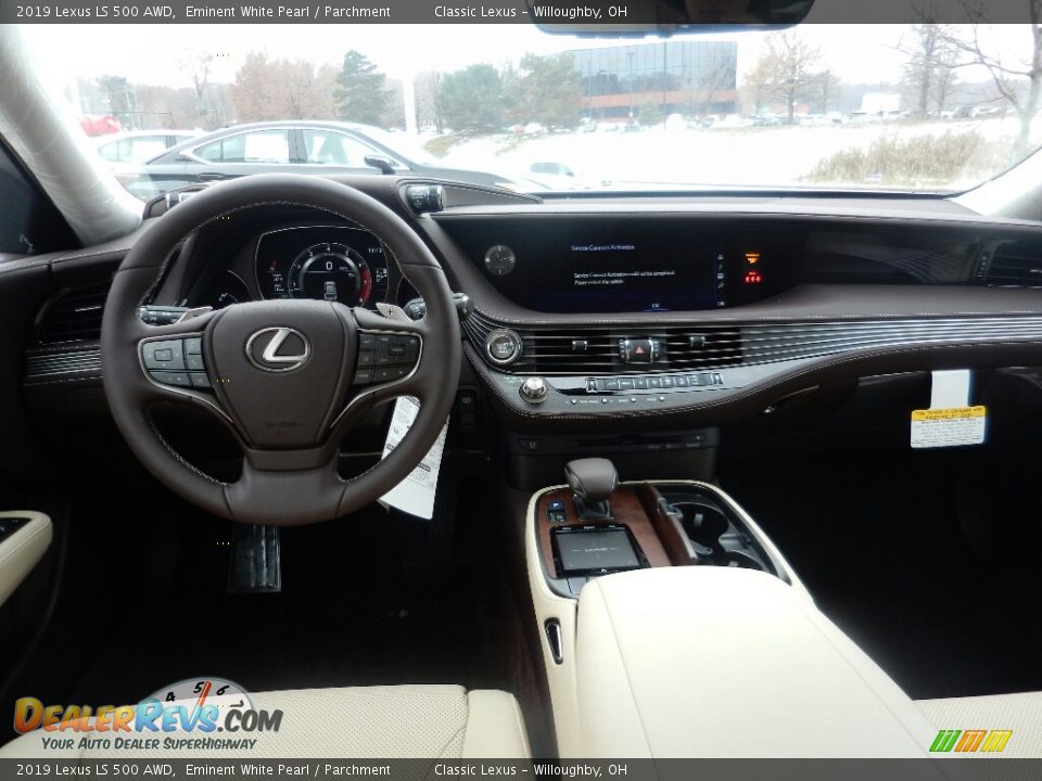 Dashboard of 2019 Lexus LS 500 AWD Photo #3