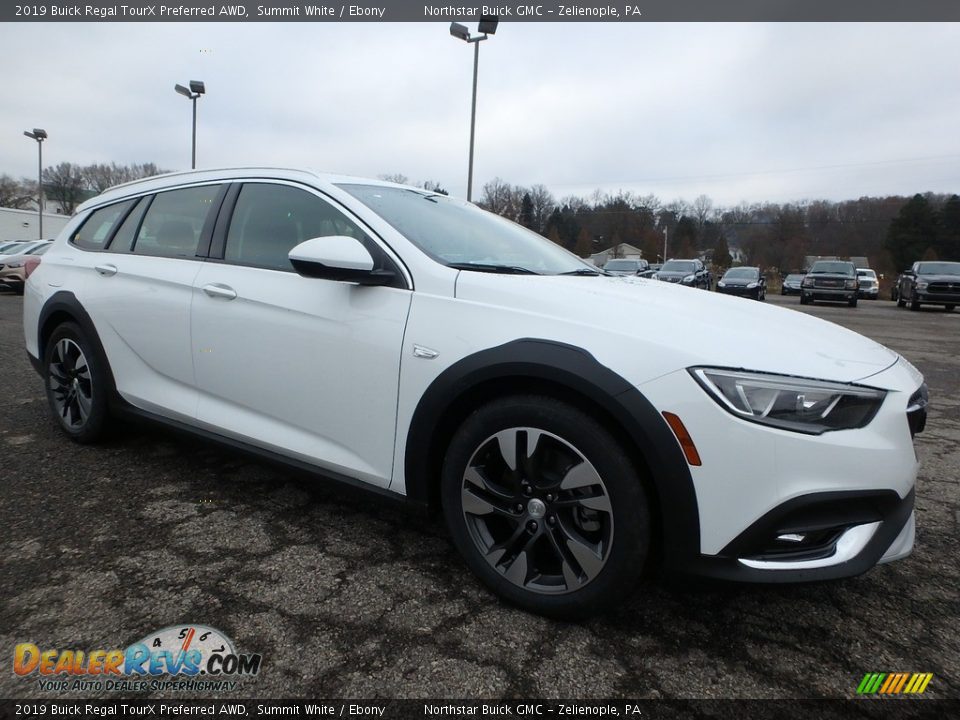 Summit White 2019 Buick Regal TourX Preferred AWD Photo #3