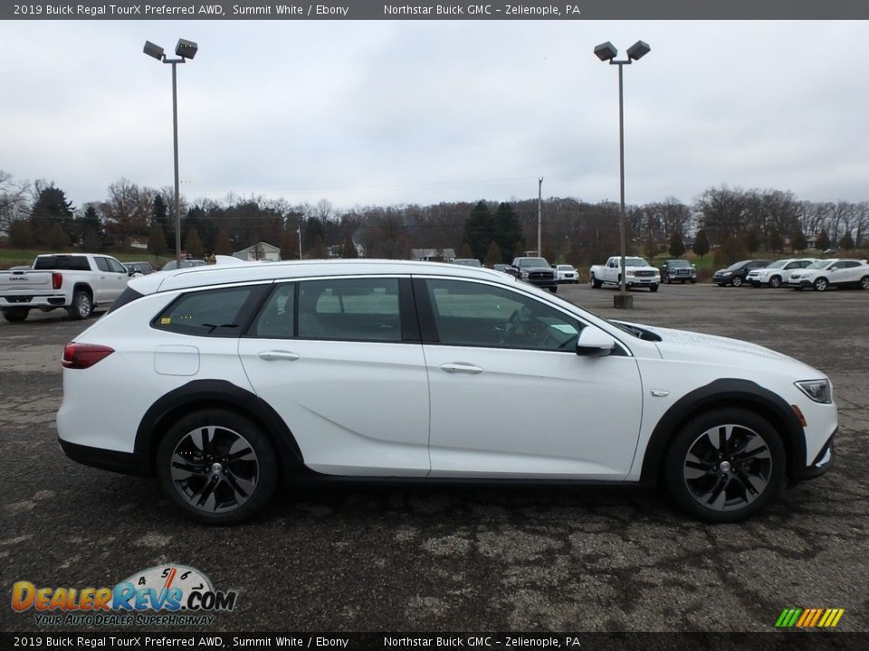 Summit White 2019 Buick Regal TourX Preferred AWD Photo #4