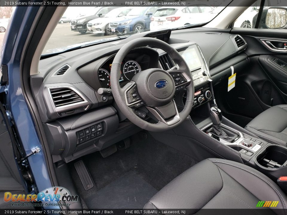 Black Interior - 2019 Subaru Forester 2.5i Touring Photo #6