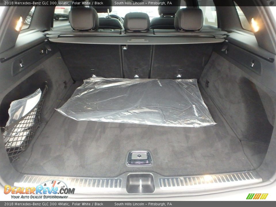 2018 Mercedes-Benz GLC 300 4Matic Polar White / Black Photo #5