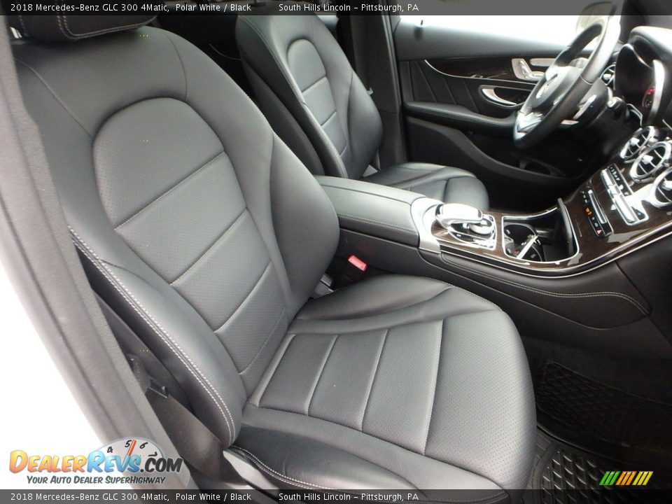 2018 Mercedes-Benz GLC 300 4Matic Polar White / Black Photo #11