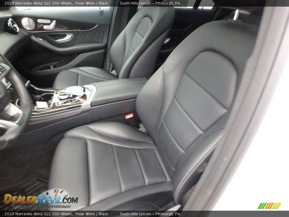 2018 Mercedes-Benz GLC 300 4Matic Polar White / Black Photo #15