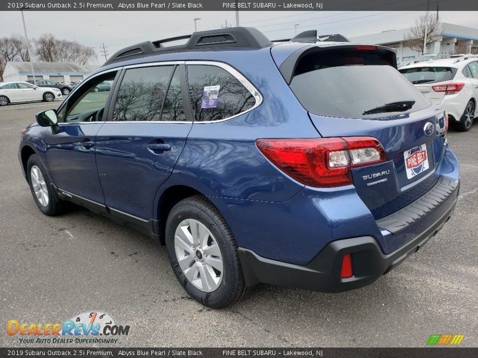 2019 Subaru Outback 2.5i Premium Abyss Blue Pearl / Slate Black Photo #4