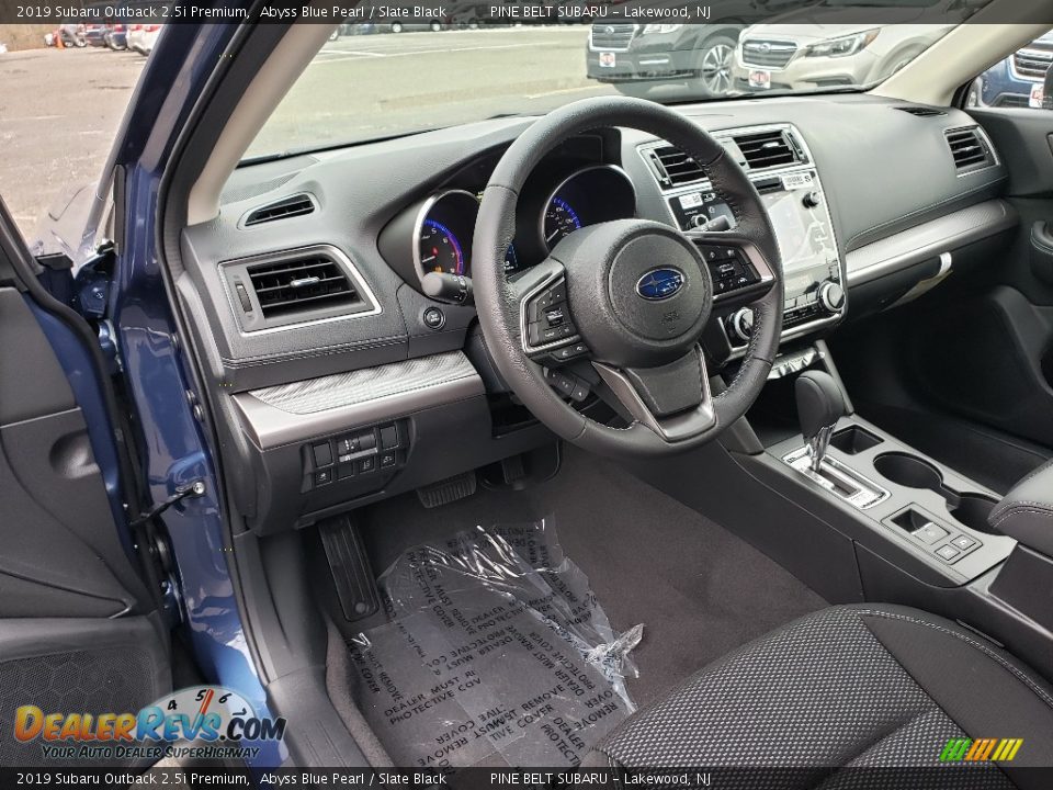 2019 Subaru Outback 2.5i Premium Abyss Blue Pearl / Slate Black Photo #7