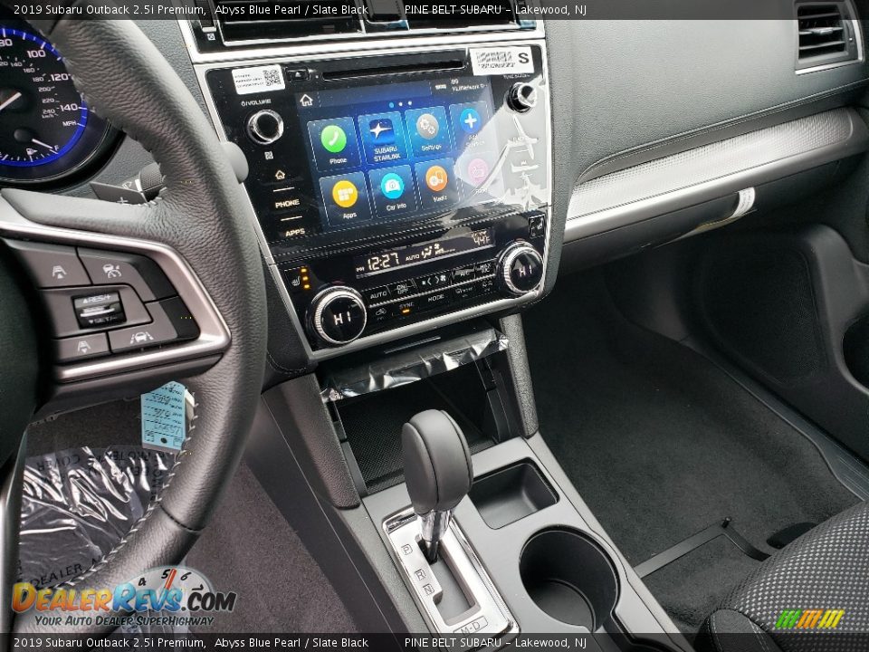2019 Subaru Outback 2.5i Premium Abyss Blue Pearl / Slate Black Photo #10