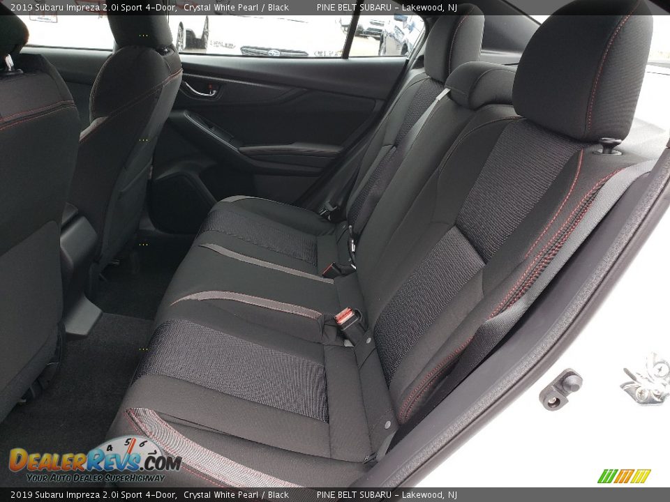 2019 Subaru Impreza 2.0i Sport 4-Door Crystal White Pearl / Black Photo #6