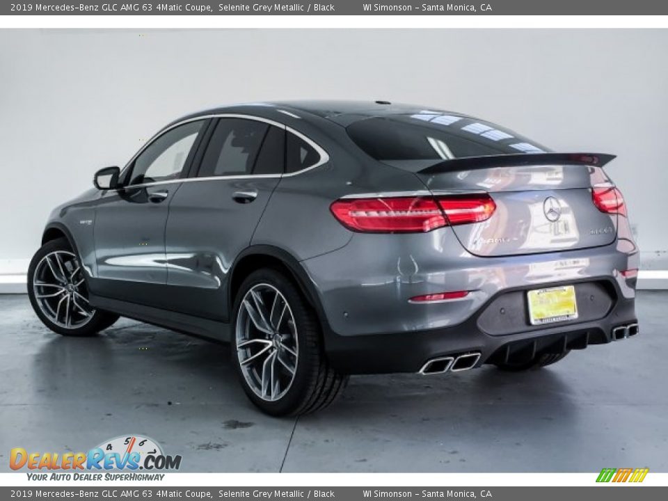 2019 Mercedes-Benz GLC AMG 63 4Matic Coupe Selenite Grey Metallic / Black Photo #2