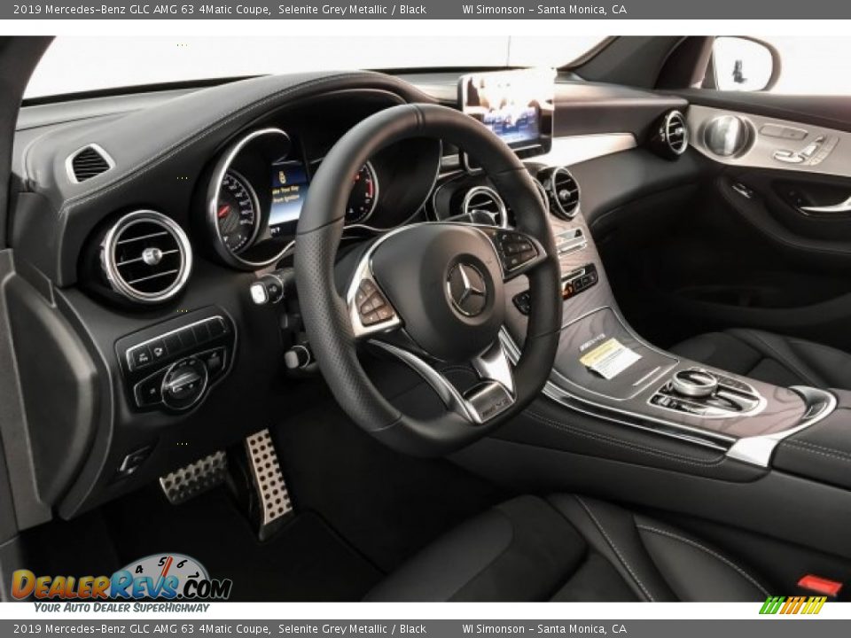 2019 Mercedes-Benz GLC AMG 63 4Matic Coupe Selenite Grey Metallic / Black Photo #4