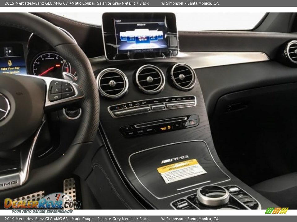 Dashboard of 2019 Mercedes-Benz GLC AMG 63 4Matic Coupe Photo #6