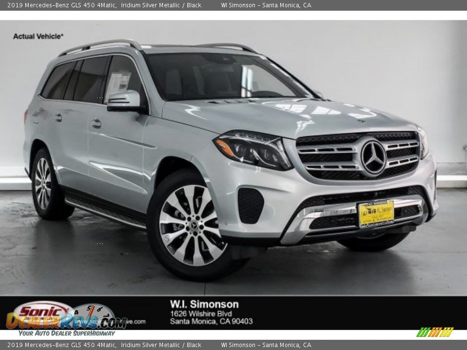 2019 Mercedes-Benz GLS 450 4Matic Iridium Silver Metallic / Black Photo #1