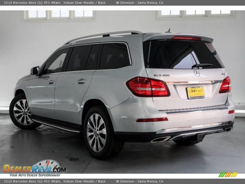 2019 Mercedes-Benz GLS 450 4Matic Iridium Silver Metallic / Black Photo #2